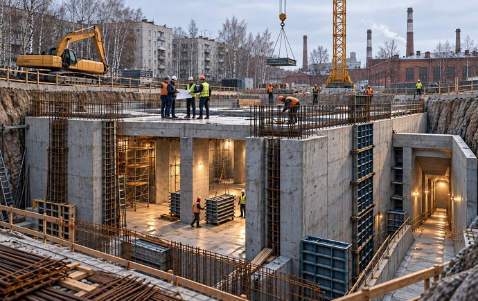 Строительство ЗС ГО